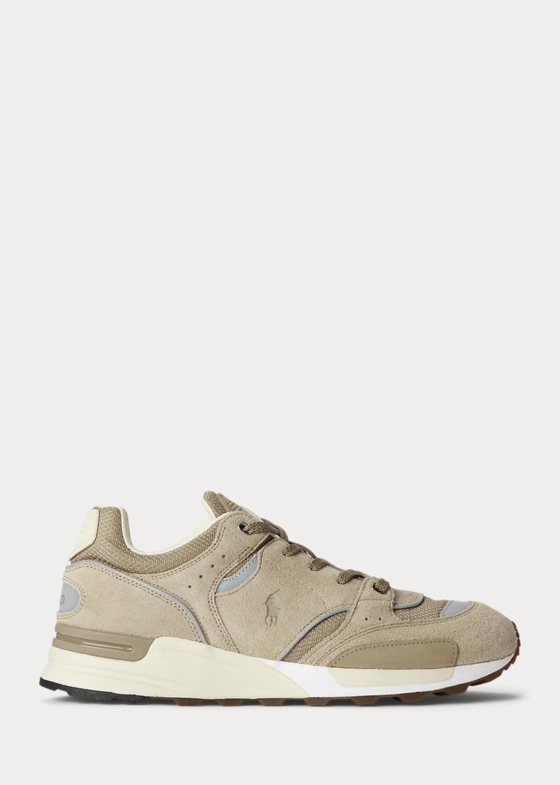 Trampki Polo Ralph Lauren Męska Beżowe Trackster 200 071854-LZF